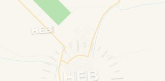 Travel infographic – Kovin, Serbia Vector Map – Classic Colors