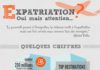Travel infographic – “La pauvreté pousse à l’émigration, la richesse invite à l’expatriation mais…