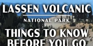 Travel infographic – Lassen Volcanic National Park Itinerary