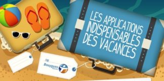 Travel infographic – Les 32 Applications Indispensables Des Bonnes Vacances