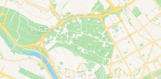 Travel infographic – Mislata, Spain Vector Map – Classic Colors