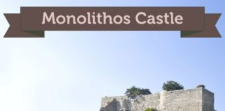 Travel infographic – Monolithos Castle, Greece – Infographic, Information, Facts