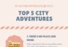 Travel infographic – My Top 5 City Adventures