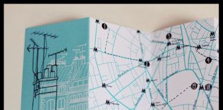 Travel infographic – PARIS IN A BOX — travel guide by Tinne Cornelissen