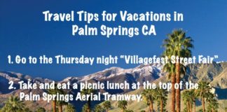 Travel infographic – #Palm Springs #California #Walking Tour #Infographic