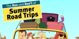 Travel infographic – Road Trippin’