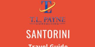 Travel infographic – Santorini Travel Guide