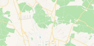 Travel infographic – Sarcelles, France Vector Map – Classic Colors