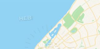 Travel infographic – Southport, England Vector Map – Classic Colors