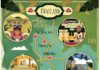 Travel infographic – Thailand map forLonely planet mag – Alexandre Verhille