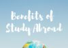 Travel infographic – The Benefits of Study Abroad Infographic