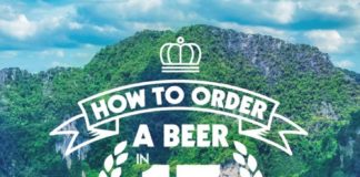 Travel infographic – The best way to ask for a beer around the world revealed