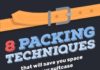 Travel infographic – These Packing Techniques Save Space and Let You Carry More