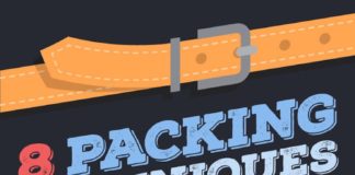 Travel infographic – These Packing Techniques Save Space and Let You Carry More