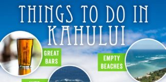 Travel infographic – Things to do in Kahului