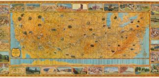 Travel infographic – This Air Travel Map From 1929 Is Absolutely Stunning