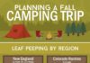 Travel infographic – Tips for a Fall Camping Trip: Don’t Turn Blue While Watching the Leaves Turn Red!