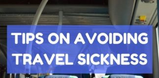 Travel infographic – Tips on Avoiding Travel Sickness
