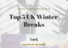 Travel infographic – Top UK Winter Weekenders