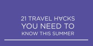 Travel infographic – Travel Hacks You Need To Know This Summer #infographic