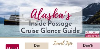 Travel infographic – Travel Tips for Cruising Alaska’s Inside Passage at a Glance