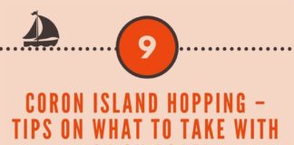 Travel infographic – Travel infographic – 9 Coron island hopping – tips on what to take with you on boat?#travelblog #traveltips #travelblogstories #philippines