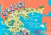 Travel infographic – Travel infographic – Illustrated Map of Greece. Travels – buy this vector on Shutterstock & find othe…