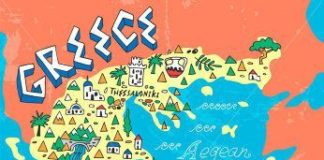 Travel infographic – Travel infographic – Illustrated Map of Greece. Travels – buy this vector on Shutterstock & find othe…