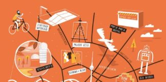 Travel infographic – Travel infographic – Illustrated map of Berlin by Tom Woolley