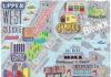 Travel infographic – Travel infographic – NYC Boroughs map for Cara Magazine – Anna Simmons