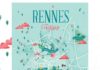 Travel infographic – Travel infographic – Rennes City map on Behance