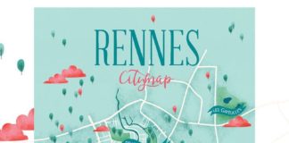 Travel infographic – Travel infographic – Rennes City map on Behance
