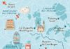 Travel infographic – Travel infographic – Travel infographic Zara Picken Map Perche area of France for Homes and Antique