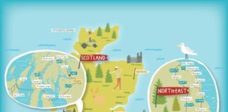 Travel infographic – Travel infographic – the British Isles from Studio SSS