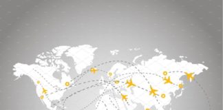 Travel infographic – Travel map Vector Concept #editable#Files#resizable#increased