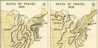 Travel infographic – Travel time is the forgotten breakthrough of the past 200 years