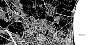 Travel infographic – Valencia Vector Map