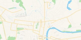 Travel infographic – Yelets, Russia Vector Map – Classic Colors