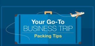 Travel infographic – Your Go-To Business Trip Packing Tips #Infographic