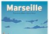 Travel infographic – affiche vintage port marseille