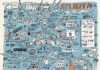 Travel infographic – atl. draw me a map