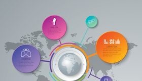 Business infographic : Collection « Infographics Design » de Tarapong Siri sur Shutterstock
