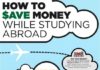 Travel infographic – Infographic: How To Save Money While Studying Abroad