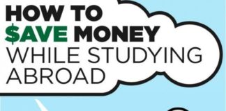 Travel infographic – Infographic: How To Save Money While Studying Abroad