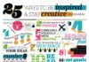 Business infographic : 25 Moyens de rester créatifs