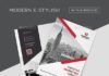 Business infographic : Bifold Brochure Template – Corporate Brochures