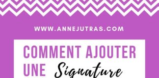 Business infographic : Comment ajouter une signature sur une photo