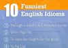 Business infographic : The 10 Funniest English Idioms #learnenglish #businessenglish www.uniquelanguag…