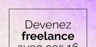 Business infographic : Travail à domicile : 20 idées pour devenir Freelance Web indépendant