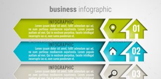 Business infographic : Vector illustration of business infographic made of houses. 23 icons inside file…